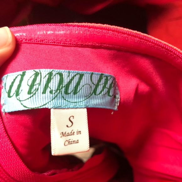 Textured Pink Dress - Picture 9 of 9